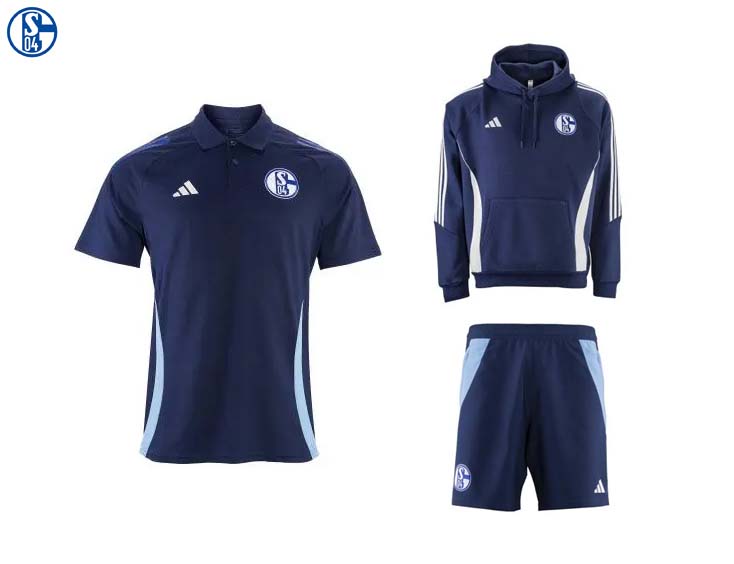 Schalke: Adidas Team Wear Saison 2024/25