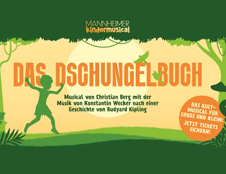 Mannheimer Kindermusical Tickets Das Dschungelbuch