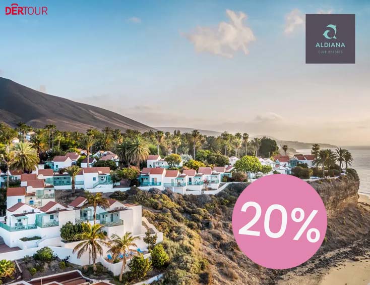 -20% | Aldiana Club Resorts: deine Premium-Auszeit