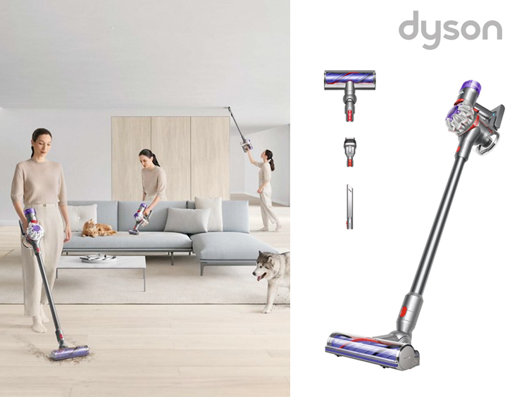 Dyson V8™ (Silber/Nickel)