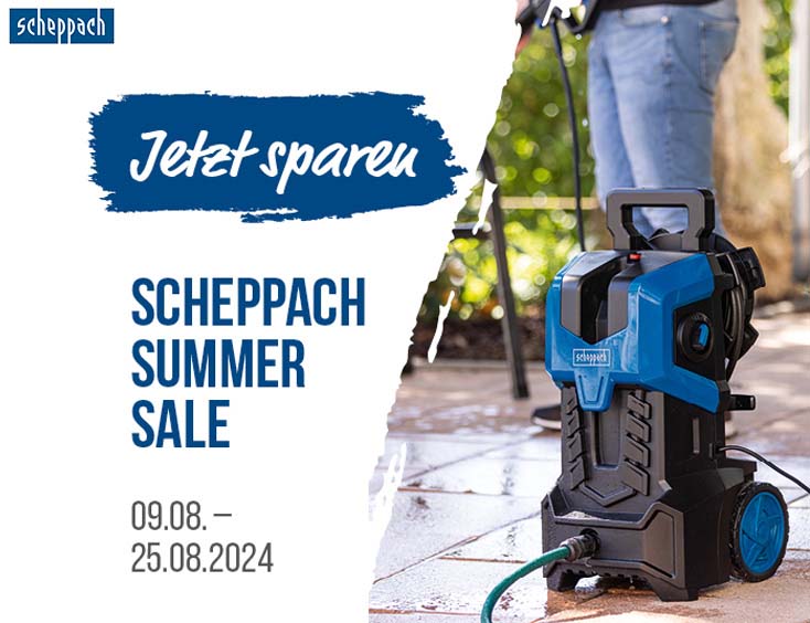 Summer Sale bei Scheppach