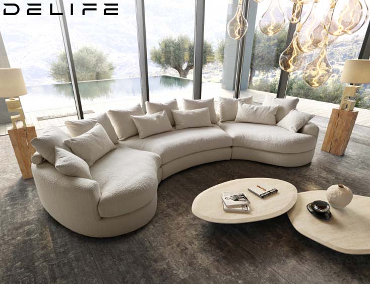 Curved Sofas mit bis zu 30 % Rabatt