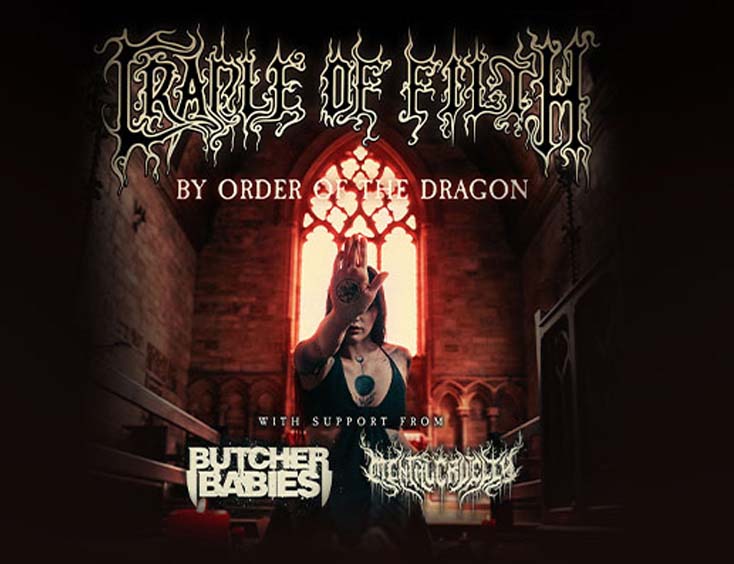 Cradle of Filth Tickets By Order Of The Dragon