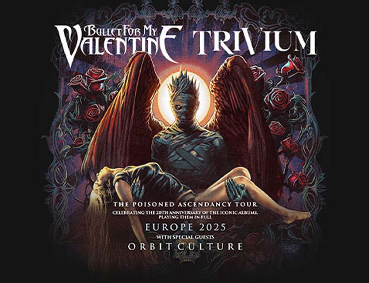 Bullet for my Valentine Tickets The Poisoned Ascendancy EU Tour 2025