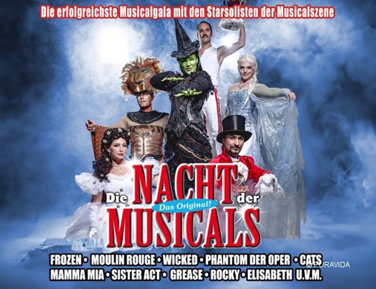 Die Nacht der Musicals Tickets 2025