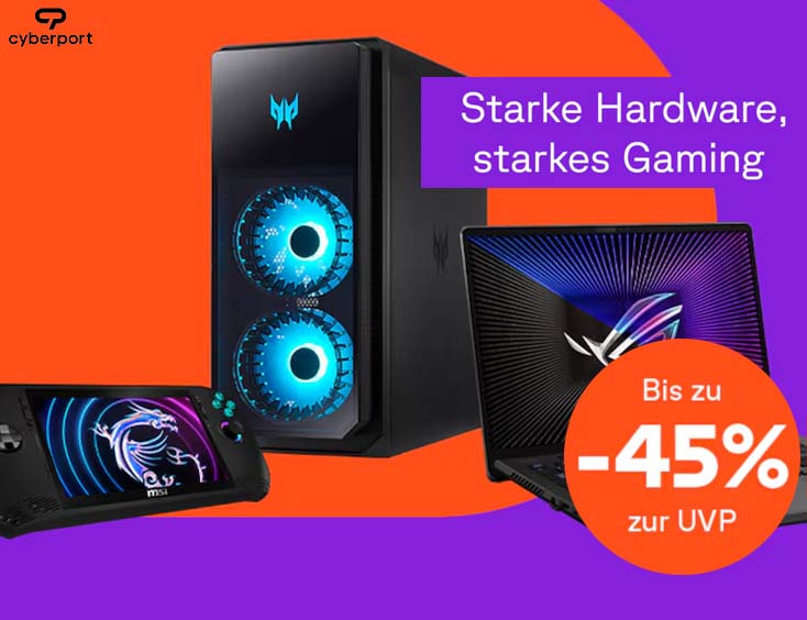 Gaming Sale - Bis zu 45% Rabatt