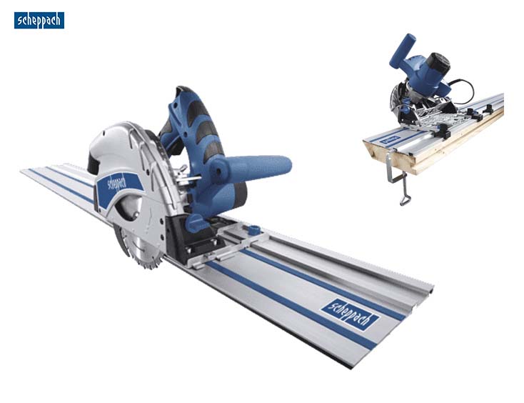 -48% | Tauchsäge PL55 Scheppach mit Führungsschiene