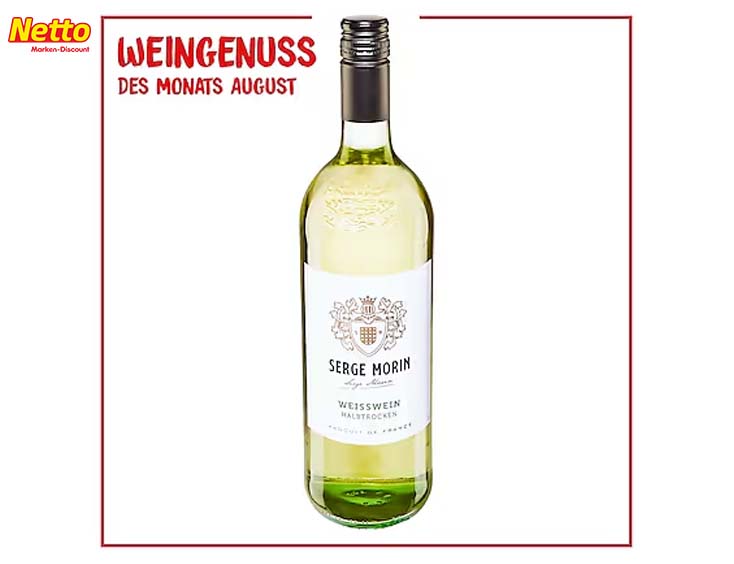 -34% | Serge Morin Vin de France Blanc 11,5 %