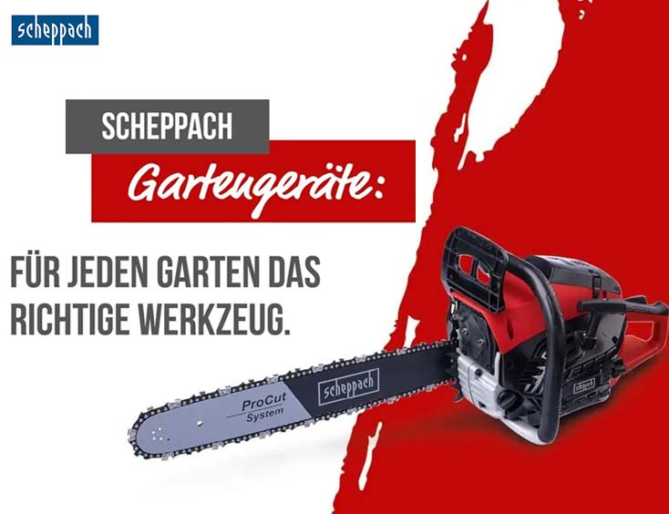 Herbstanfangsaktion% bei Scheppach