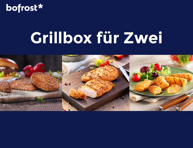 5,50€ sparen | bofrost GRILLBOX für Zwei