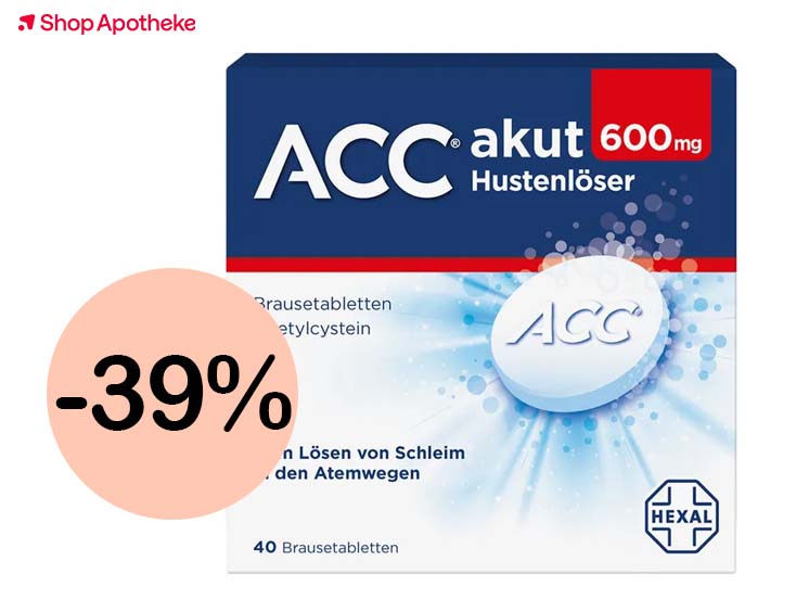 -39% | ACC® akut 600 mg Hustenlöser