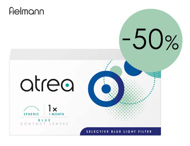 -50% | Monatslinsen atrea blue