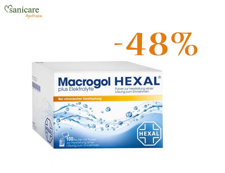 -48% | Macrogol HEXAL plus Elektrolyte