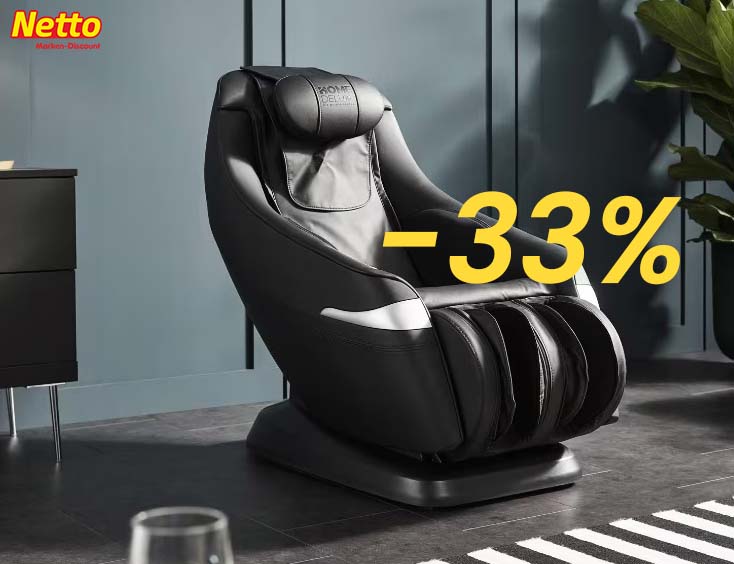 -33% | HOME DELUXE Massagesessel