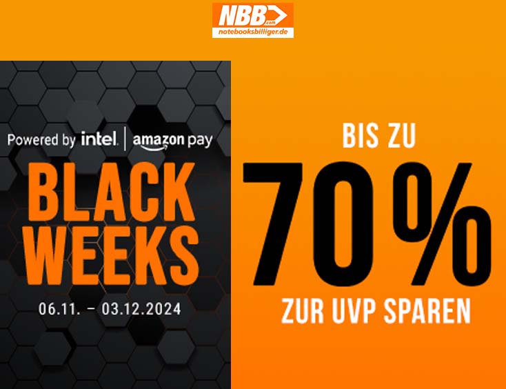 -70% | notebooksbilliger Black Weeks