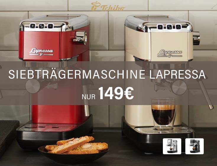 Siebträgermaschine Lapressa für 149€