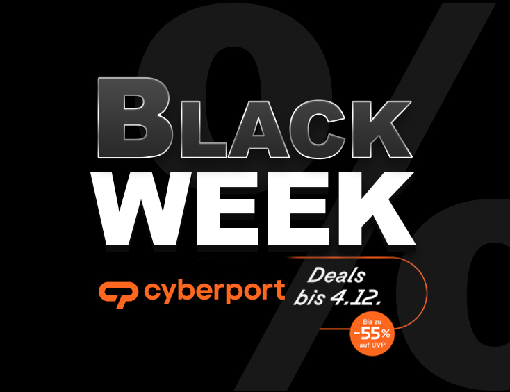 BLACK WEEK-Deals bei Cyberport