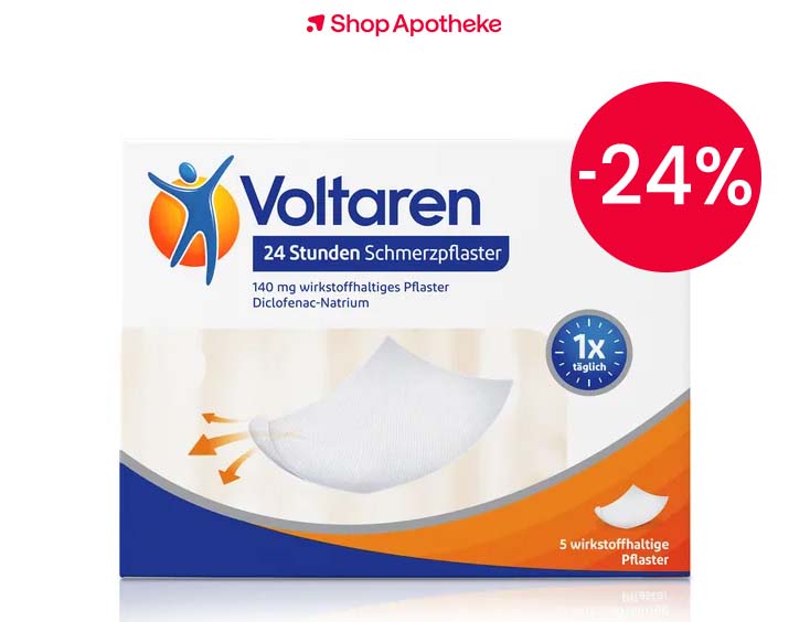 Voltaren 24 Stunden Schmerzpflaster -25%