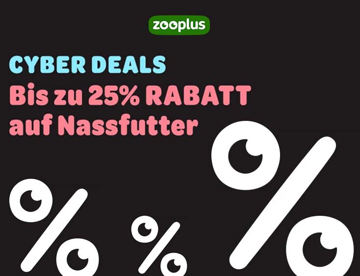 %Cyber Weeks bei zooplus