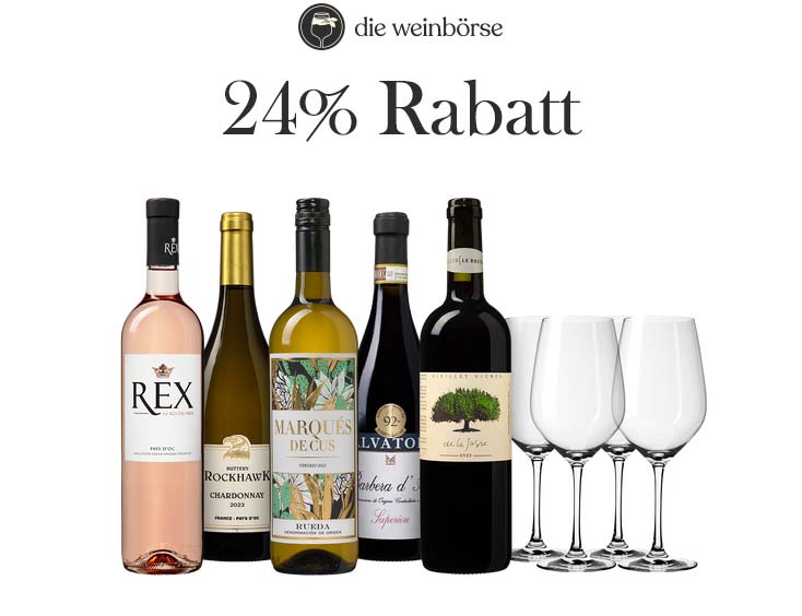 24% Rabatt | Festtags-WEIN-Paket