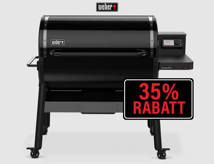 -35% | Weber SmokeFire EPX6 Holzpelletgrill