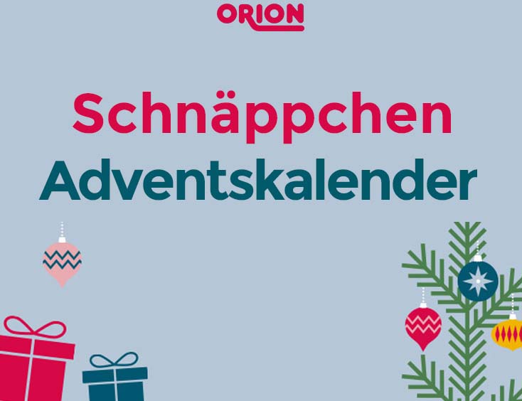 ORION Schnäppchen-Adventskalender