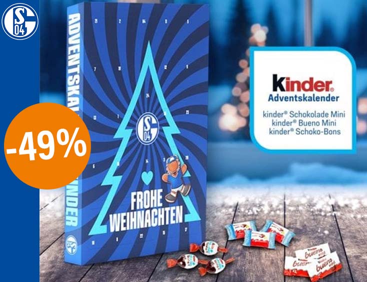 -49% | Schalke 04 Adventskalender kinder®