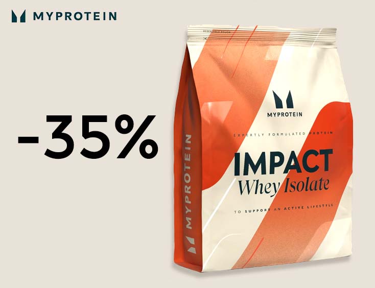 -35% | Impact Whey Isolate