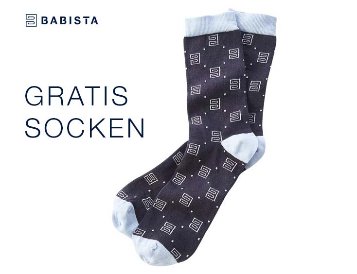 Socken dunkelblau GRATIS