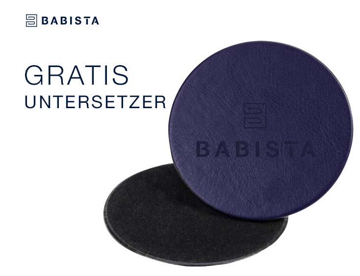 Gratis - 2er Set Untersetzer Blau