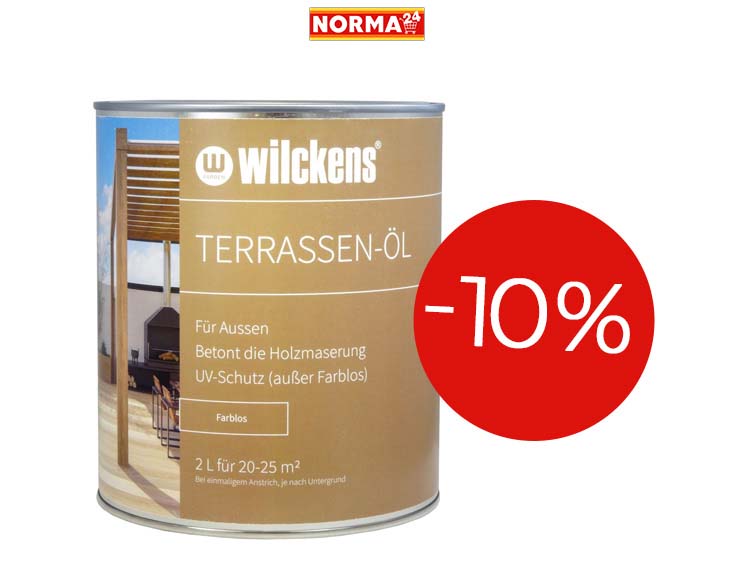 -10% | WILCKENS Terrassen-Öl