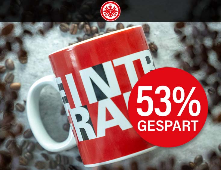 Eintracht Frankfurt "Tasse Mega" -53%