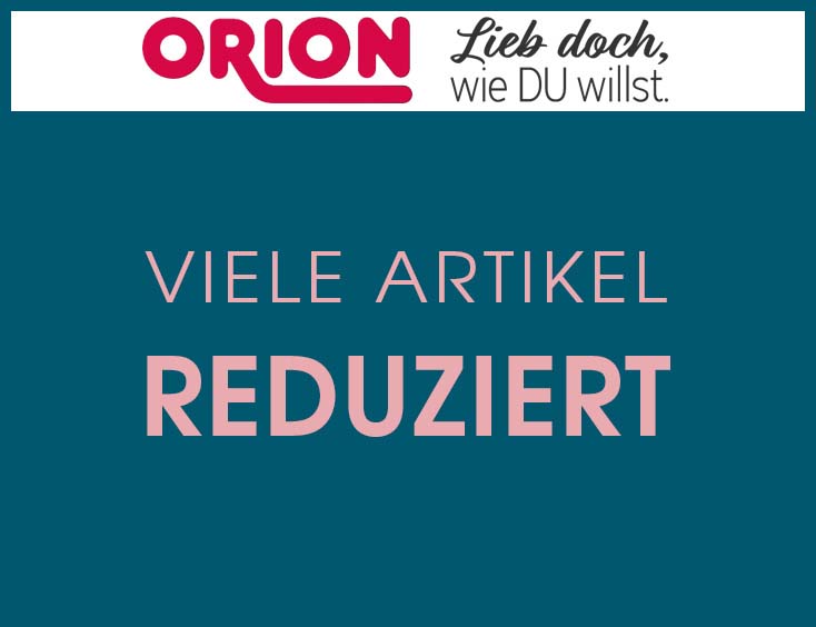 Orion: Viele EROTIK-Artikel REDUZIERT