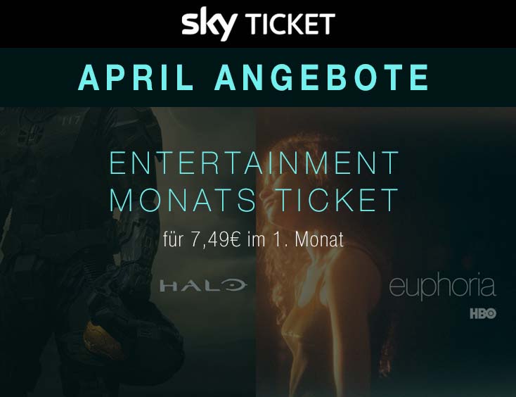 -25% AKTION | Sky Entertainment Monats Ticket