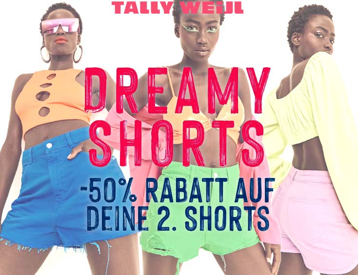 50% auf deine 2. SHORTS