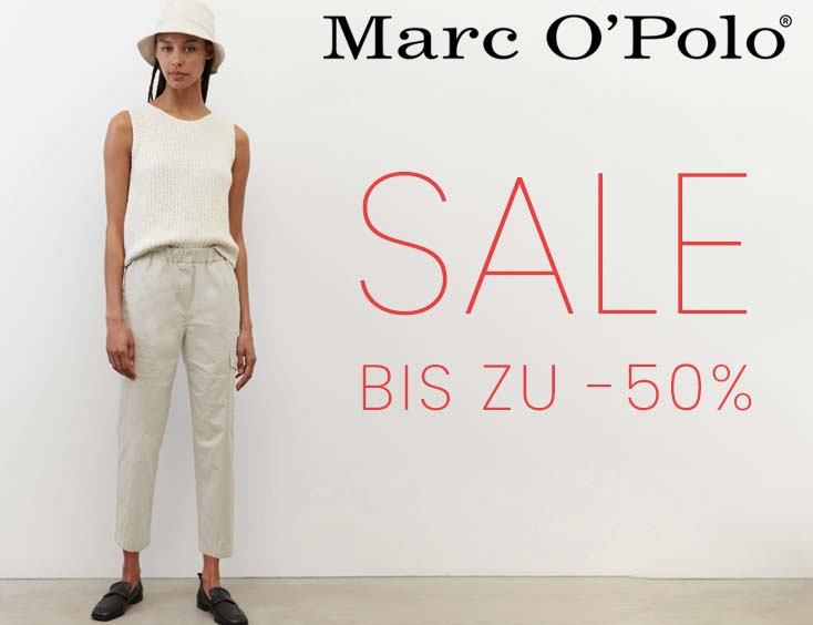 Sale! Bis zu 50% bei Marc O' Polo