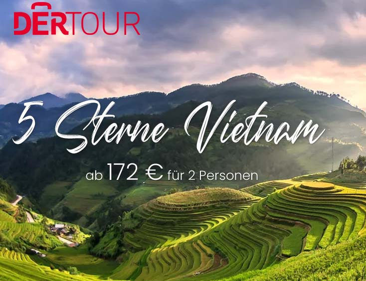 5 Sterne Vietnam ab 172 € für 2 Personen