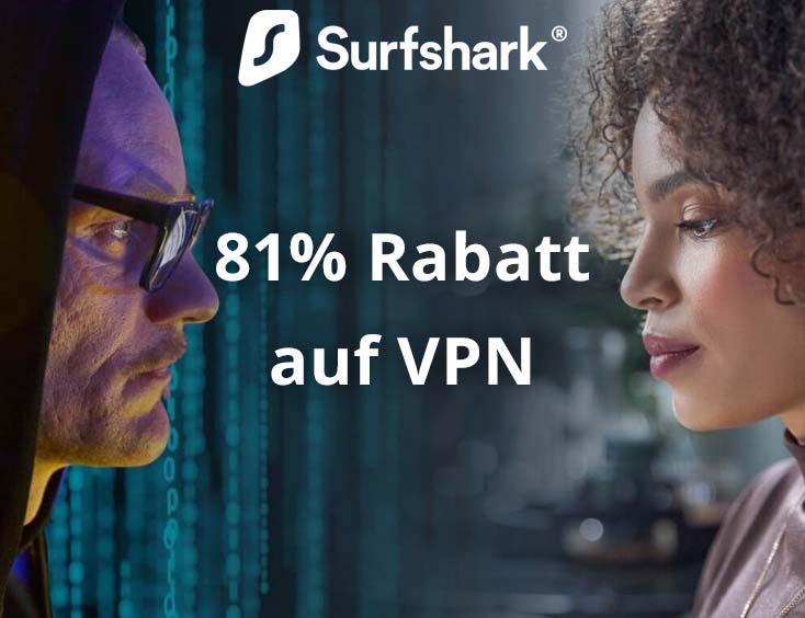 81% Rabatt auf VPN