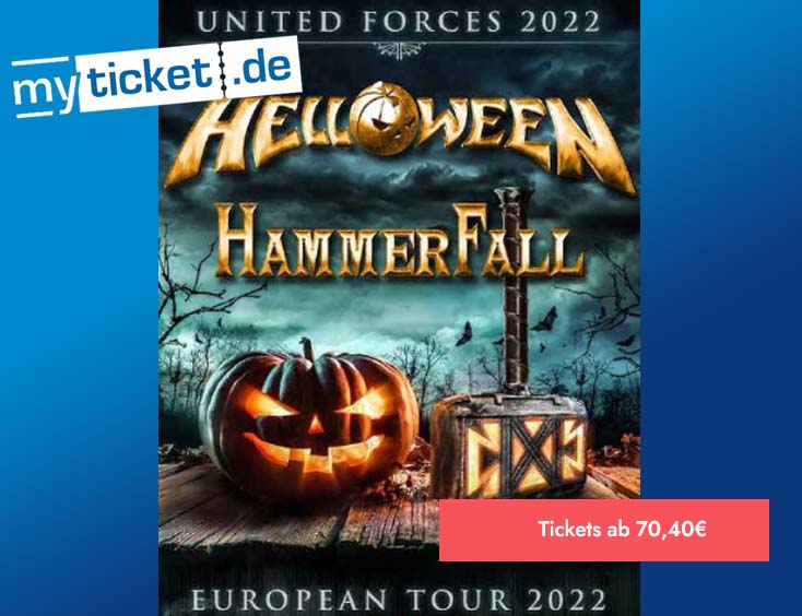 HELLOWEEN & HammerFall - United Forces 2022 Tickets
