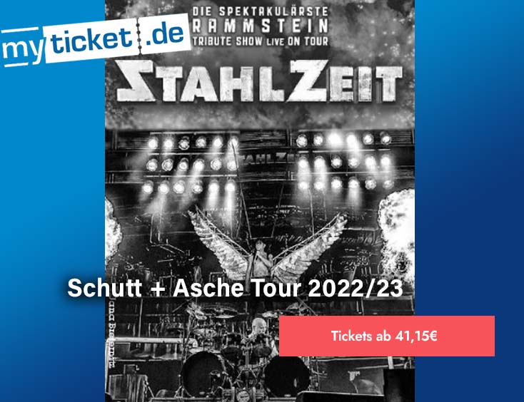 Stahlzeit Schutt + Asche Tour 2023 Tickets