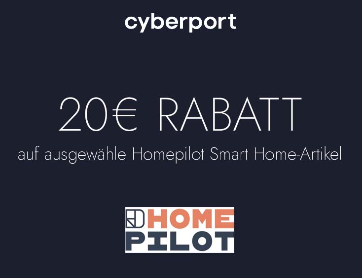 20€ Rabatt auf ausgewähle Homepilot Smart Home-Artikel