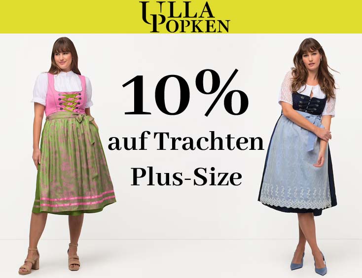 10% auf Trachten Plus-Size