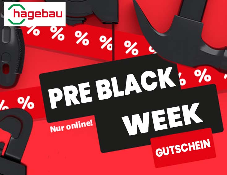 Pre-Blackweek Gutschein - bis zu 225 € sparen!