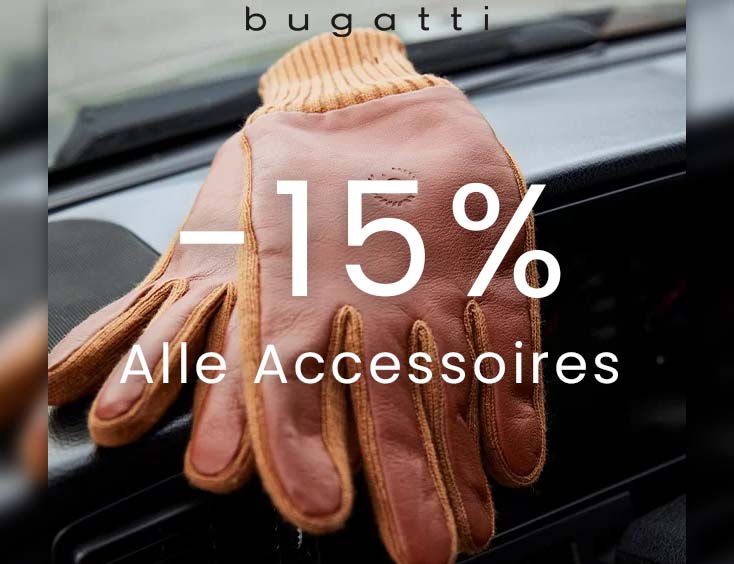 - 15% auf Bugatti Accessoires