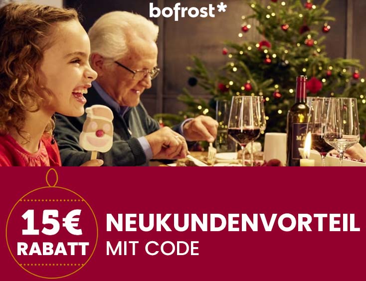 15€ Rabatt Code bofrost