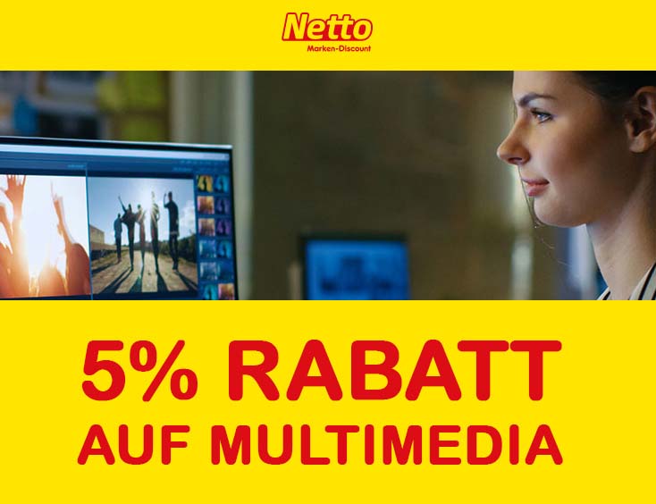 5% Rabatt auf Multimedia