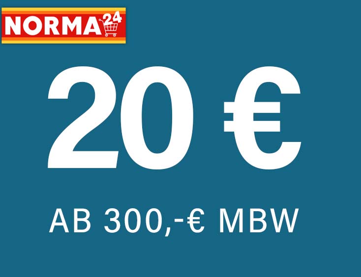 20 € ab 300 € MBW