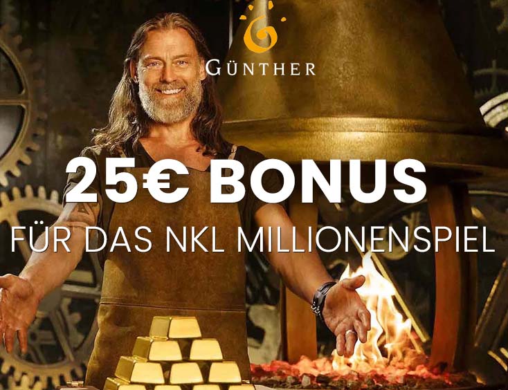 25 € Bonus für das NKL Millionenspiel