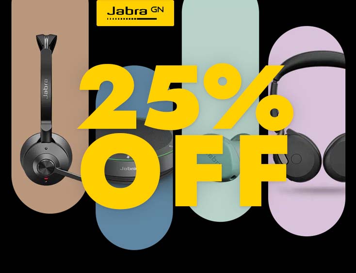 25% OFF discount from Jabra!
