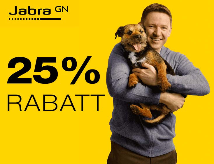 25% RABATT bei Jabra!